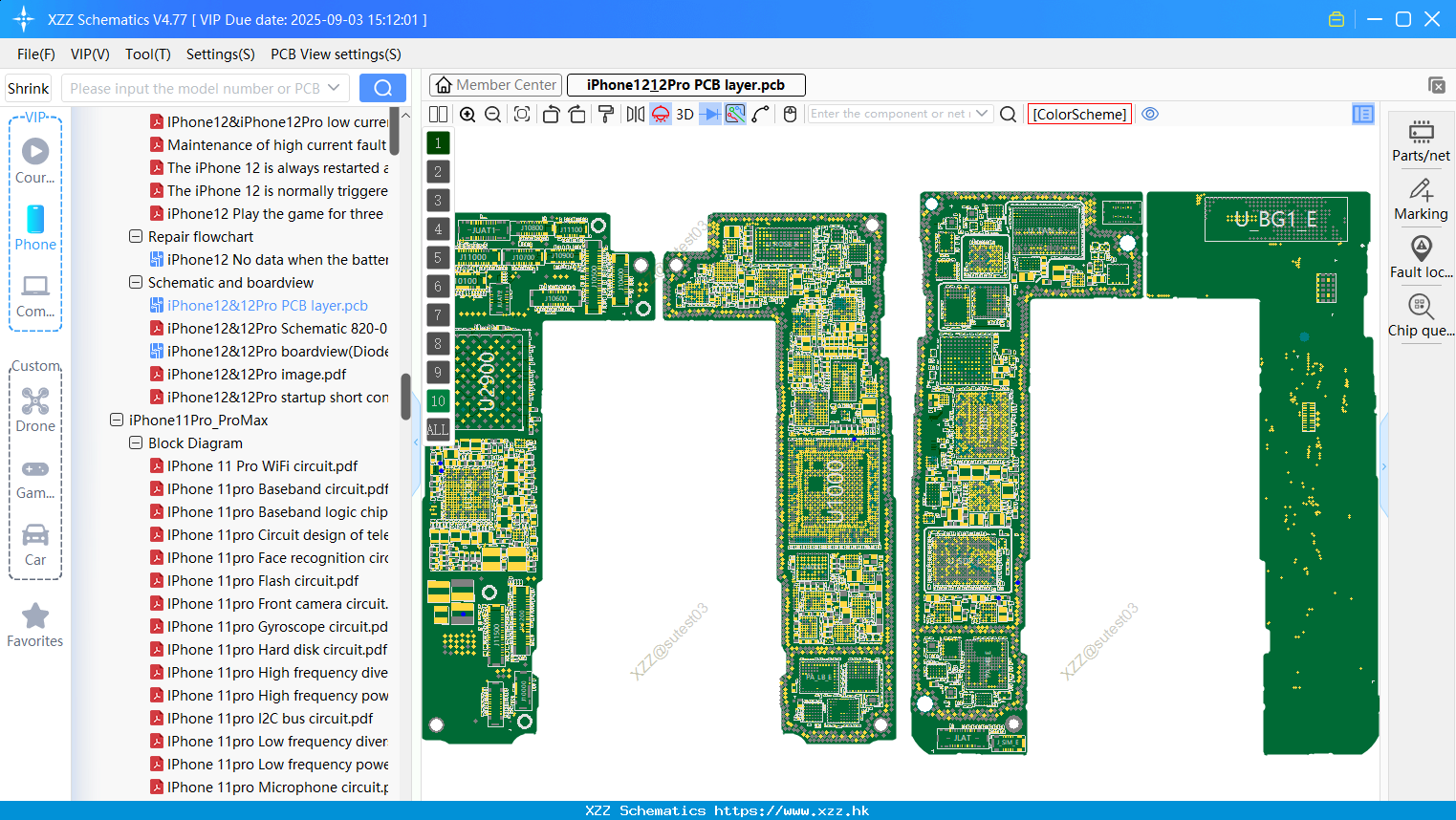 IPhone12&12Pro PCB Layer